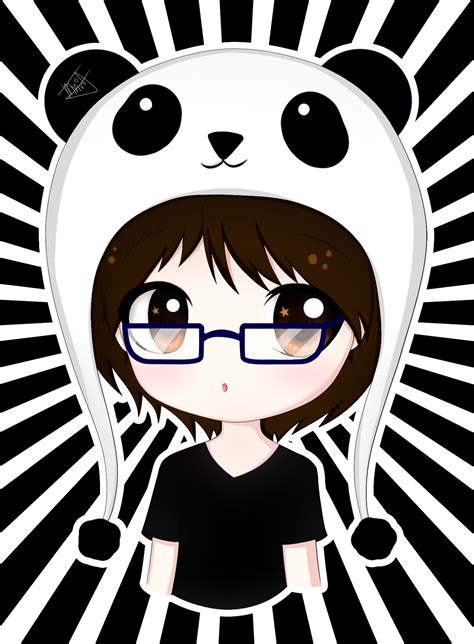 Some Chibi Guy With A Panda Hat By Audition0girl On