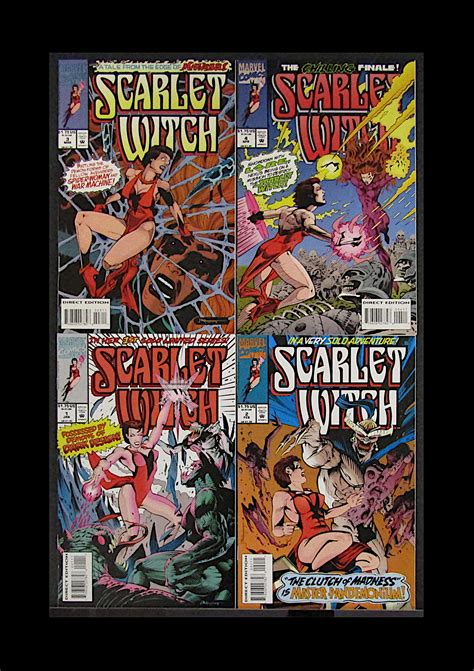 Scarlet Witch Lot Of 4