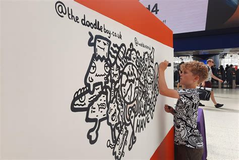 Doodle Boy Raises Awareness World Vision Uk