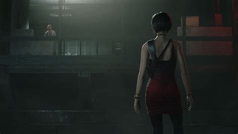 new resident evil 2 screenshots show ada wong in her signature red dress