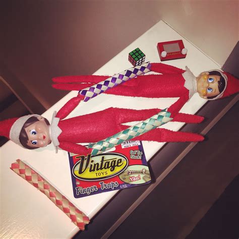 Elf On The Shelf Caught In A Finger Trap Elfontheshelf Elfontheshelfideas Elf On The Shelf