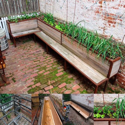 15 Diy Planter Bench Plans