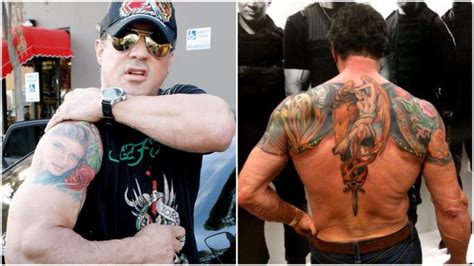 Sylvester Stallones Tattoos Plastic Surgery And Body Transformation