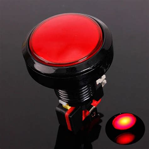 45mm Push Button Arcade Button Led Micro Switch 5v12v Power Button
