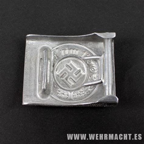 German Police Belt Buckle Aluminum