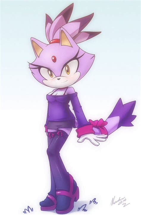 Blaze In A Casual Costume By Nancher On Deviantart