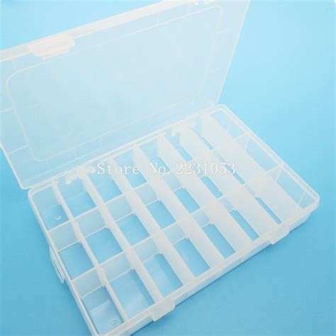 Tool Packaging Electronics Smt Smd Storage Box 24 Compartment Plastic