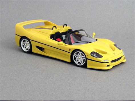 The 550 barchetta also comes with new tires, a tool kit, and a brand new battery. Ferrari F50 - Model Cars - Model Cars Magazine Forum