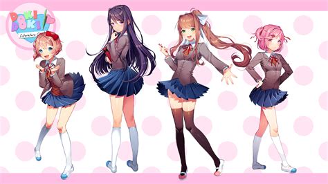 Write poems for your crush and erase any mistakes along the way to ensure your perfect ending. Doki Doki Literature Club! HD Wallpaper | Background Image | 1920x1080 | ID:888393 - Wallpaper Abyss