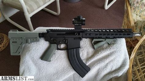 Armslist For Sale Ar 15 762×39 Side Charge Pistol And Trijico Mro