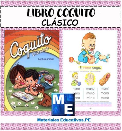 Materiales Educativos Pe Libro Coquito Clásico Ii