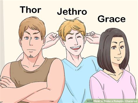 How To Make A Roleplay Character With Pictures Wikihow