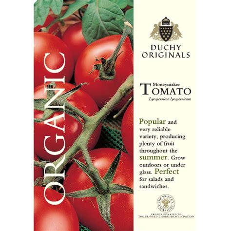Tomato Moneymaker Duchy Originals Organic Seeds Tomato