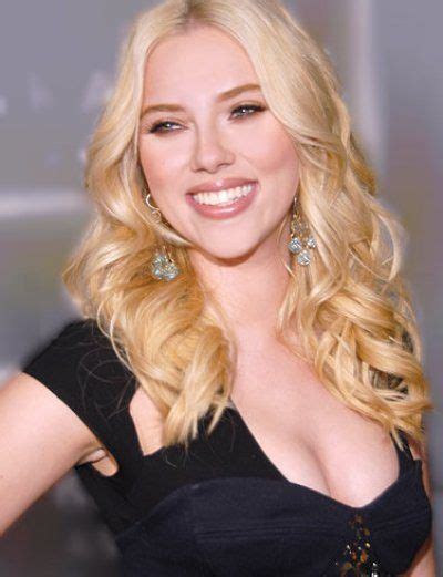 Blonde Hair Colors Im Not A Barbie Scarlett Johansson Hairstyle