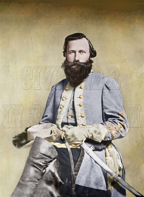 Confederate General J E B Stuart Kia Civil War Artwork Civil War