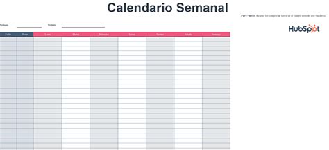 Cómo hacer un calendario semanal para mejorar tu productividad