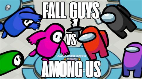Imposters Vs Fall Guys Animated Battle Amongus Vs Fallguys Youtube