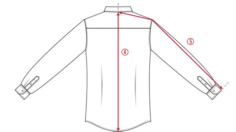 Add these three measurements together to calculate your sleeve length. How we measure - 4. SHIRT LENGTH - Measure from center ...