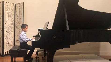 Kid Plays Piano Piano Recital Kids May 2019