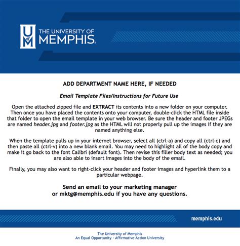The purpose of the email is usually a request. Email Templates - Marketing and Communication - The University of Memphis