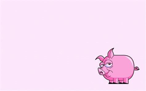 Cute Pink Cartoon Pig Backgrounds Wallpaper Cave
