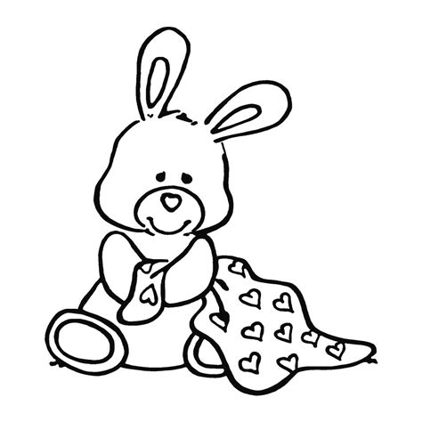 Doudou Coloriage Preciosos Lapin Ausmalbilder Colorir Coloriez Coelho