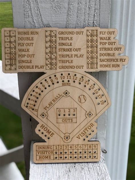 Two Wooden Signs That Are On The Side Of A Pole With Numbers And Times
