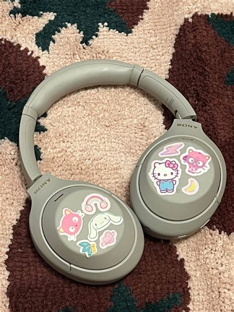 Hello Kitty Sony Headphones In 2022 Sony Headphones Headphone Decoration Headphones
