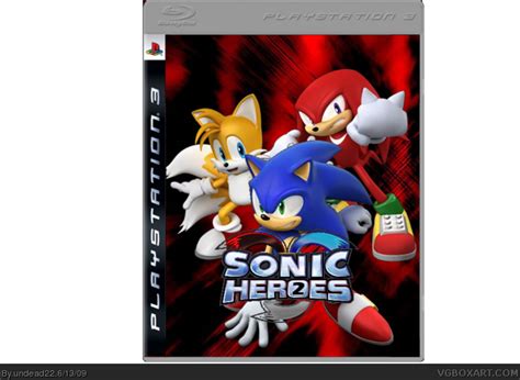 Sonic Heroes 2 Playstation 3 Box Art Cover By Undead22