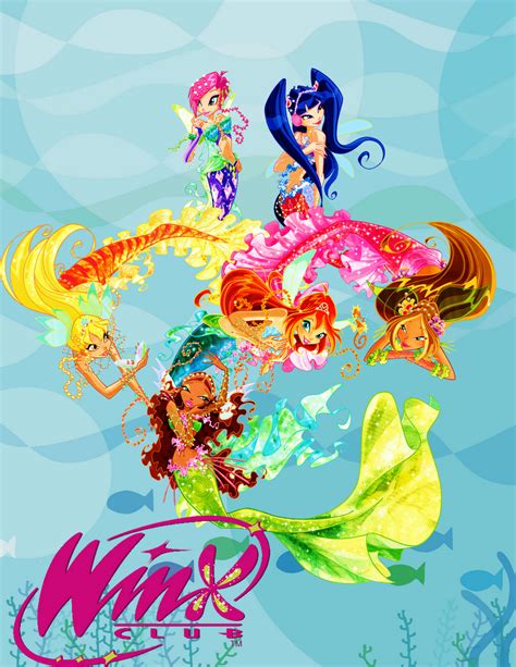 Winx Club Mermaid Season Winx Club Flora Coloring Page Waldo Harvey