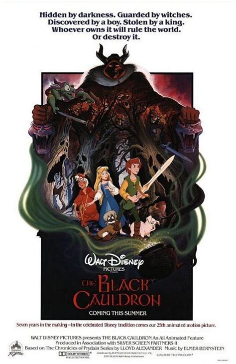 THE BLACK CAULDRON usa Walt Disney Pictures 1985 Animación