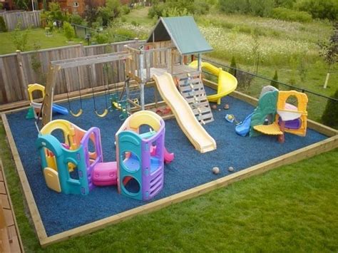 50 Incredible Small Backyard Playground Landscaping Decor Ideas