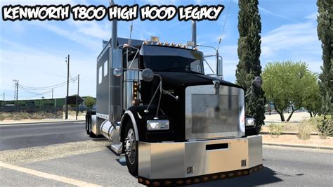 Kenworth T High Hood Legacy Custom American Truck Simulator Kenworth T Extra Largo
