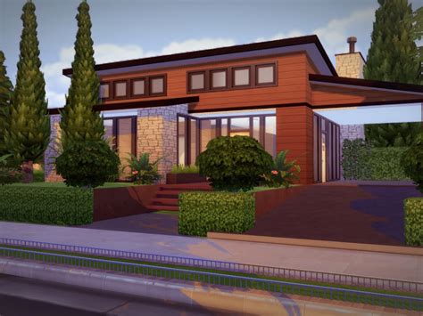 Ecomodern House No Cc The Sims 4 Catalog