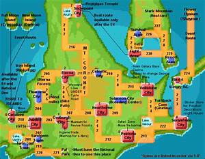 Pokemon Diamond Ds Forums Map For Jackson Pokemon Pokemon Regions