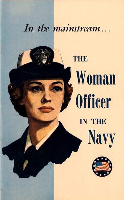 Print Of Old Us Navy Poster Recruiting Women By Bloominluvly 995