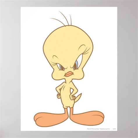Tweety Angry Poster