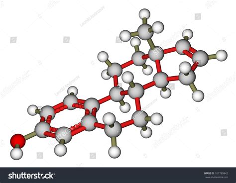 Estratetraenol A Strong Female Produced Pheromone Molecular Structure