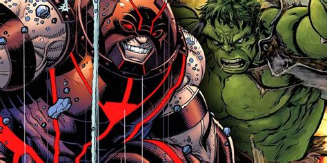 Hulk Vs Juggernaut Marvel Officially Revealed Which Powerhouse Is