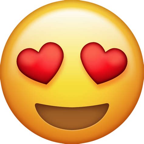 Heart Eyes Emoji Download Iphone Emojis Emoji Island