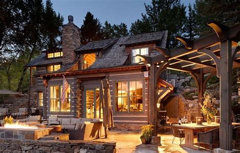 Roaring Fork Log Cabin Aspen Co The Agency Aspen Cabin Luxury