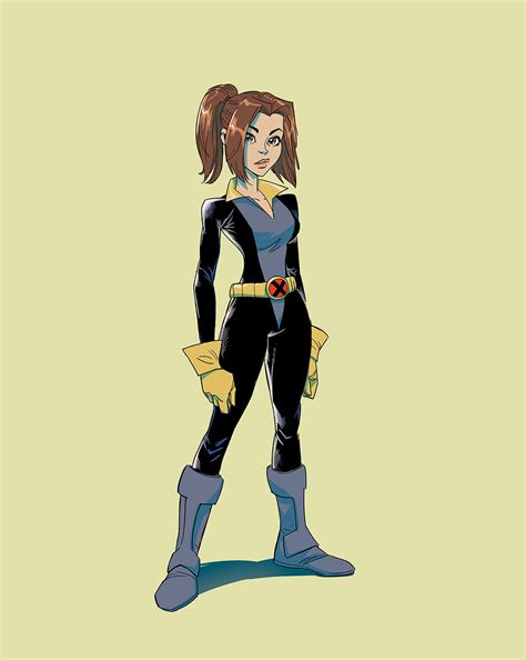 Artstation X Men Evolution Kitty Pryde