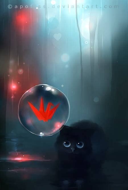 Arte Rihards Donskis Black Cat Art Cute Animal Drawings Cat Art