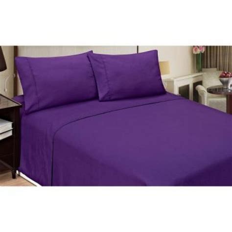 1000tc Purple Solid Sheet Set Egyptian Cotton