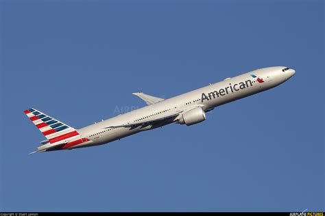 N718an American Airlines Boeing 777 300er At London Heathrow