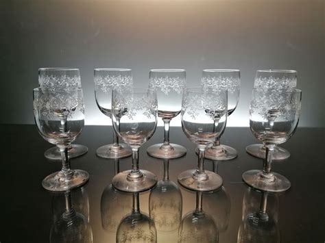 Baccarat St Louis Crystal Wine And Port Glasses Catawiki