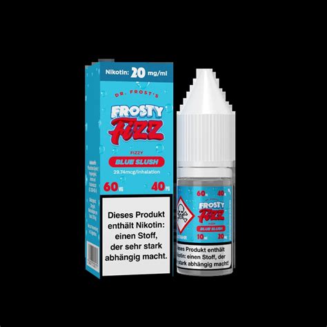 Dr Frost Salt Nic Frosty Fizz Blue Slush 10ml