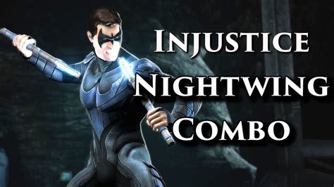 Nightwing Fighting Style Injustice Gods Among Us Youtube