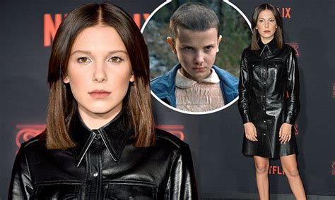 Millie Bobby Brown Is Unrecognizable At Stranger Things 2 Premiere