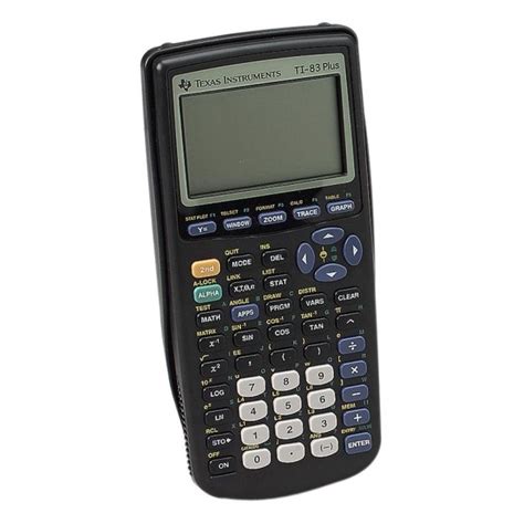 Texas Instruments Programmable Graphing Calculator Ti 83plus